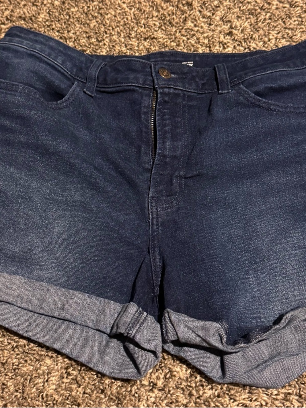 Old Navy Dark Blue Denim Jean Shorts